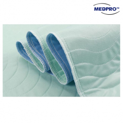 Medpro Reusable Washable Incontinence Bed Pad, Green, Each