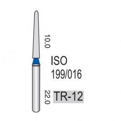 Diamond Burs, 5pcs/pack #TR-12