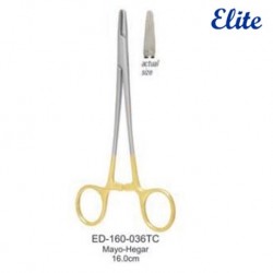 Elite Mayo-Hegar Needle Holder, 16cm, Per Unit #ED-160-036TC