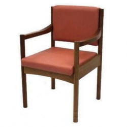 Medpro Utility Low Back Wooden Chair, Per Unit