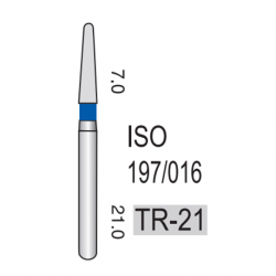 Perfect Diamond Burs, 5pcs/pack #TR-21