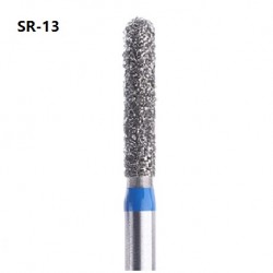 Mani Diamond Bur, Straight Round (SR-13), 5pcs/pack