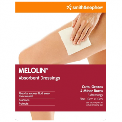 Smith&Nephew Melolin Absorbent Dressings, Per Box