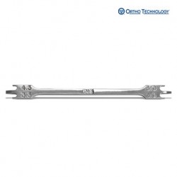 Ortho Technology Bracket Height Gauge Alum 018 #OT-2118-SS