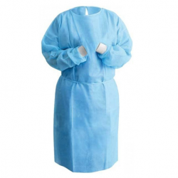 Disposable Protective Gowns with Tie Back, 30gsm (100pcs/carton)