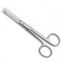 Standard Surgical Scissor, Straight, Sharp/Blunt Tip
