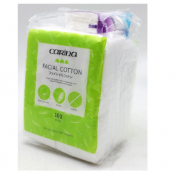 Carina Facial Cotton, 100pcs/pack (10packs/bag)