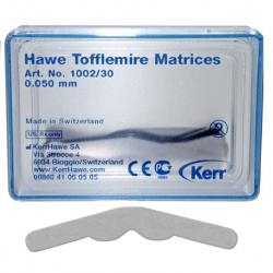Hawe Tofflemire Matrices 0.050mm in thickness 30/box # 1002/30