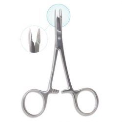 German Olsen-Hegar Needle Holder with Scissors, Straight, Per Unit