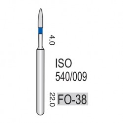 Perfect Diamond Burs, 5pcs/pack #FO-38