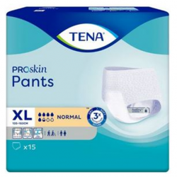 Tena Proskin Pants Normal Diapers, Extra Large (15pcs/bag, 6bags/carton)