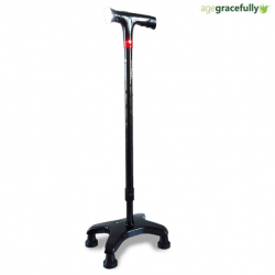 Agegracefully Medium CarbonQuad Essential Handle with Manual Alarm #WS54