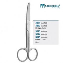 Medesy Scissor Mayo Staright & Curved