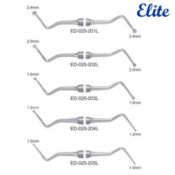 Elite Spoon Excavator Long Shank Double Ended, Per Unit