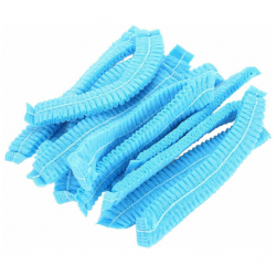 Disposable Non Woven Single Elastic Bouffant Cap, 21'' 100pcs/pack