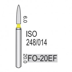 Perfect Diamond Burs, 5pcs/pack #FO-20EF