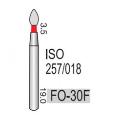 Diamond Burs, 5pcs/pack #FO-30F