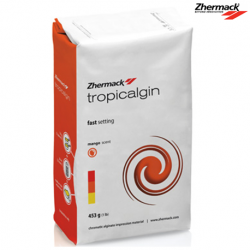 Zhermack Tropicalgin Alginate Impression Material, Fast Setting, 453gm, Per Pack