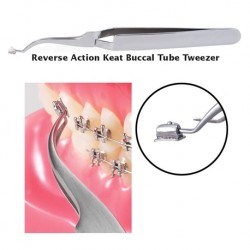 Ortho Technology Keats Reverse Action Buccal Tube Tweezer, Per Unit