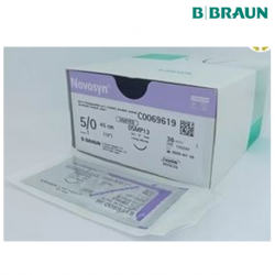 B Braun Novosyn Undyed Sutures 5/0 45cm, DS12, 36pcs/box