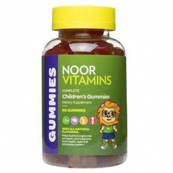 NoorVitamins Childrens Gummies Multivitamin, 90 Gummies/bottle X 5