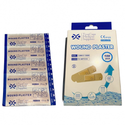 Disposable Sterile Wound Plaster, size 7.2x1.9cm, 100pcs/box X 10