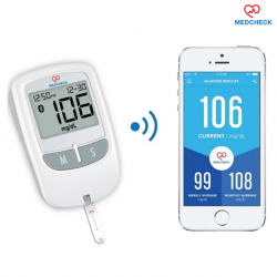 MedCheck Blood Glucose Monitor with Bluetooth