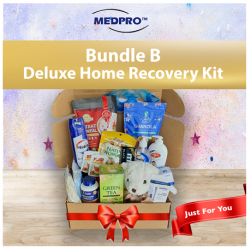 Medpro [Covid Gift Bundle B] Deluxe Home Recovery Kit for Holistic Wellness, Per Kit
