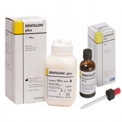 Dentalon Plus self-curing resin, powder/liquid for temporary crowns and bridges