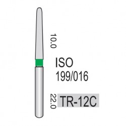 Diamond Burs, 5pcs/pack #TR-12C