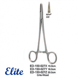 Elite Crile-Wood Needle Holder #ED-150-027