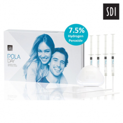 SDI Pola Day 7.5% Hydrogen Peroxide Teeth Whitening Gel, 3gm, 50 Syringes/pack