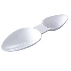 Disposable Plastic Measuring Medicine Spoon 2.5ml/5ml