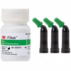 3M Filtek One Bulk Fill Restorative: 20X0.2gm Capsule