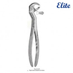 Elite Wisdom Teeth Extracting Forcep Right Lower Wisdom & Molars, Per Unit #ED-050-084