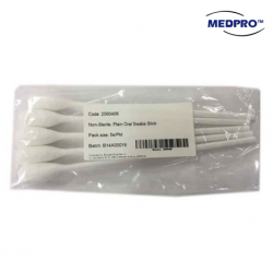 Medpro Non-Sterile Plain Oral Swabs Stick, 50pcs/bag