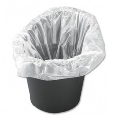 Plastic Bags(White) for bin, (23'' x 30'') (100/pack)