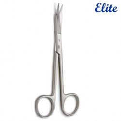 Elite Goldman Fox Saw Edge Scissor, Curved, 13cm, Per Unit #ED-125-004