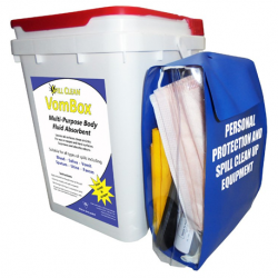 Spill Clean Vombox Vomit Cleanup Kit, 230 x 230 x 310mm, 1.35 Kg, Per Kit