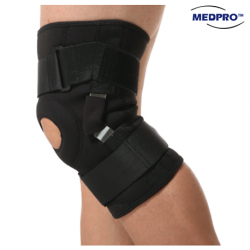 Medpro Knee Support Elastic Sleeve with Thigh & Calf Tightening Straps, Each