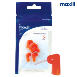 Maxill Attachment Interdental Proxy Heads Brush, 5pcs/pack X 4
