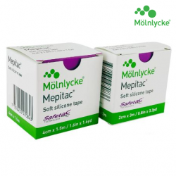 Molnlycke Mepitac Soft Silicone Tape, 1 Piece/box