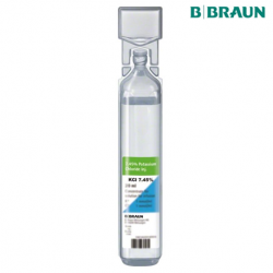 B Braun Sterile Potassium Chloride Conc 7.45% MP 10ml, 20pcs/box