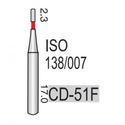 Diamond Burs, 5pcs/pack #CD-51F