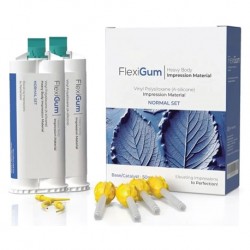 FlexiGum Heavy Body A-Silicone Impression Material, Per Pack 2 X 50mL