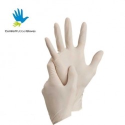 Comfort Latex Examination Gloves Powder-Free, 6.0gm, 100pcs/box