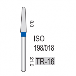 Diamond Burs, 5pcs/pack #TR-16