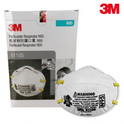 3M Particulate Respirator N95 8110S Face Mask (20pcs/box)