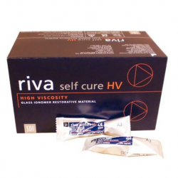 Riva Self cure HV Glass Ionomer (GIC) 50 cap/Box