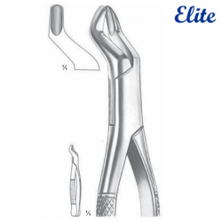 Elite Extracting Forceps Molars and Third Molars, 18.0cm, #ED-050-096